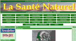 Desktop Screenshot of lasantenaturelle.net